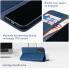 Rosso Element Samsung Galaxy A53 Hoesje Book Cover Blauw afbeelding 3