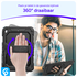 Apple iPad 9.7 (2017/2018) / Air 2 Hoes met Screen Protector en Handriem Zwart afbeelding 7