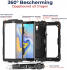Samsung Galaxy Tab A 10.5 Hoes met Screenprotector en Handriem Zwart afbeelding 2
