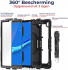 Lenovo Tab M10 Plus / FHD Plus Hoes met Screen Protector en Handriem Zwart afbeelding 2