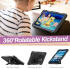 Lenovo Tab M10 Plus / FHD Plus Hoes met Screen Protector en Handriem Zwart afbeelding 10