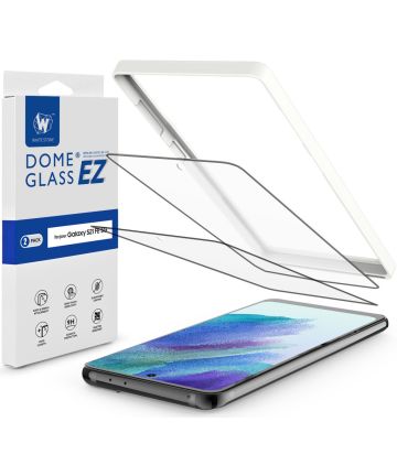 Whitestone EZ Glass Samsung Galaxy S21 FE Screen Protector (2-Pack) Screen Protectors
