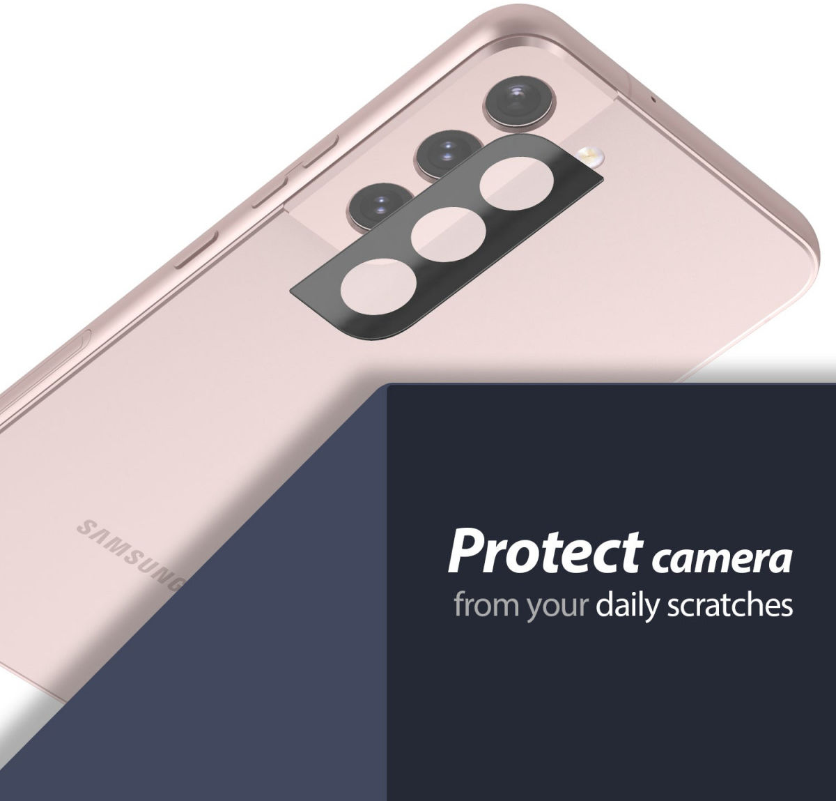Whitestone Samsung Galaxy S22 Tempered Glass Camera Protector (2-Pack) afbeelding 2