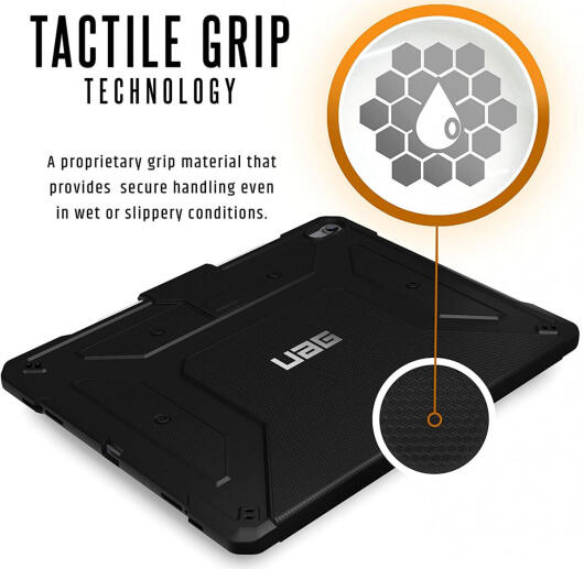 Urban Armor Gear Metropolis Apple iPad Pro 12.9 (2021) Hoes Zwart afbeelding 5