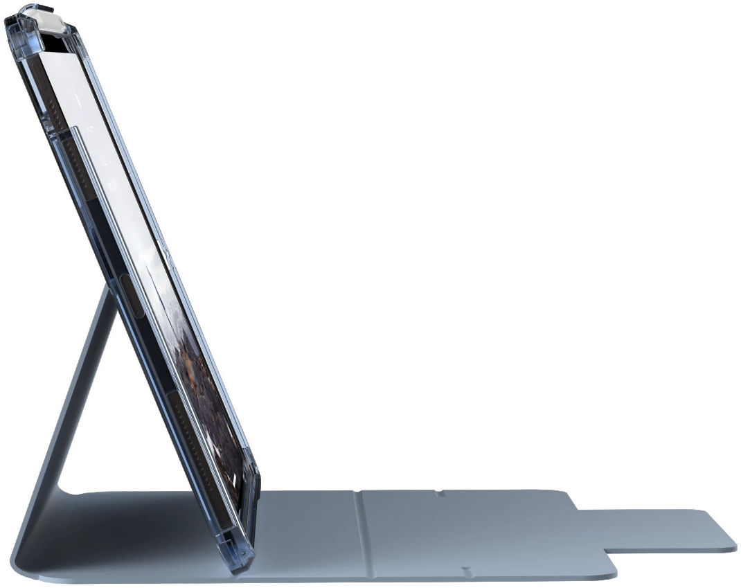 Urban Armor Gear [U] Lucent Apple iPad Pro 12.9 (2021) Hoes Blauw afbeelding 5