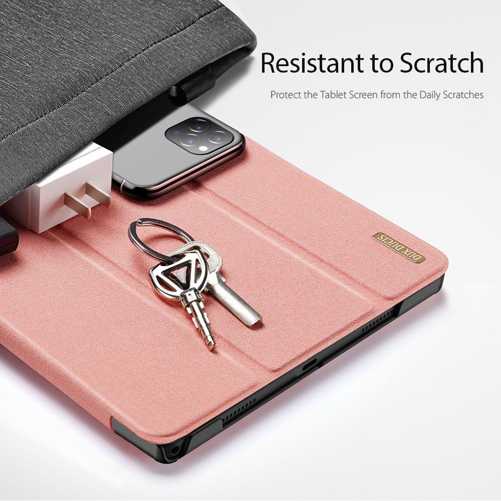 Dux Ducis Domo Samsung Galaxy Tab A8 Hoes Tri-Fold Book Case Roze afbeelding 6