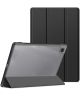 Dux Ducis Toby Samsung Galaxy Tab A8 Hoes Tri-Fold Book Case Zwart