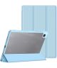 Dux Ducis Toby Samsung Galaxy Tab A8 Hoes Tri-Fold Book Case Blauw
