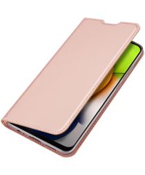 Dux Ducis Skin Pro Series Samsung Galaxy A03 Hoesje Portemonnee Roze