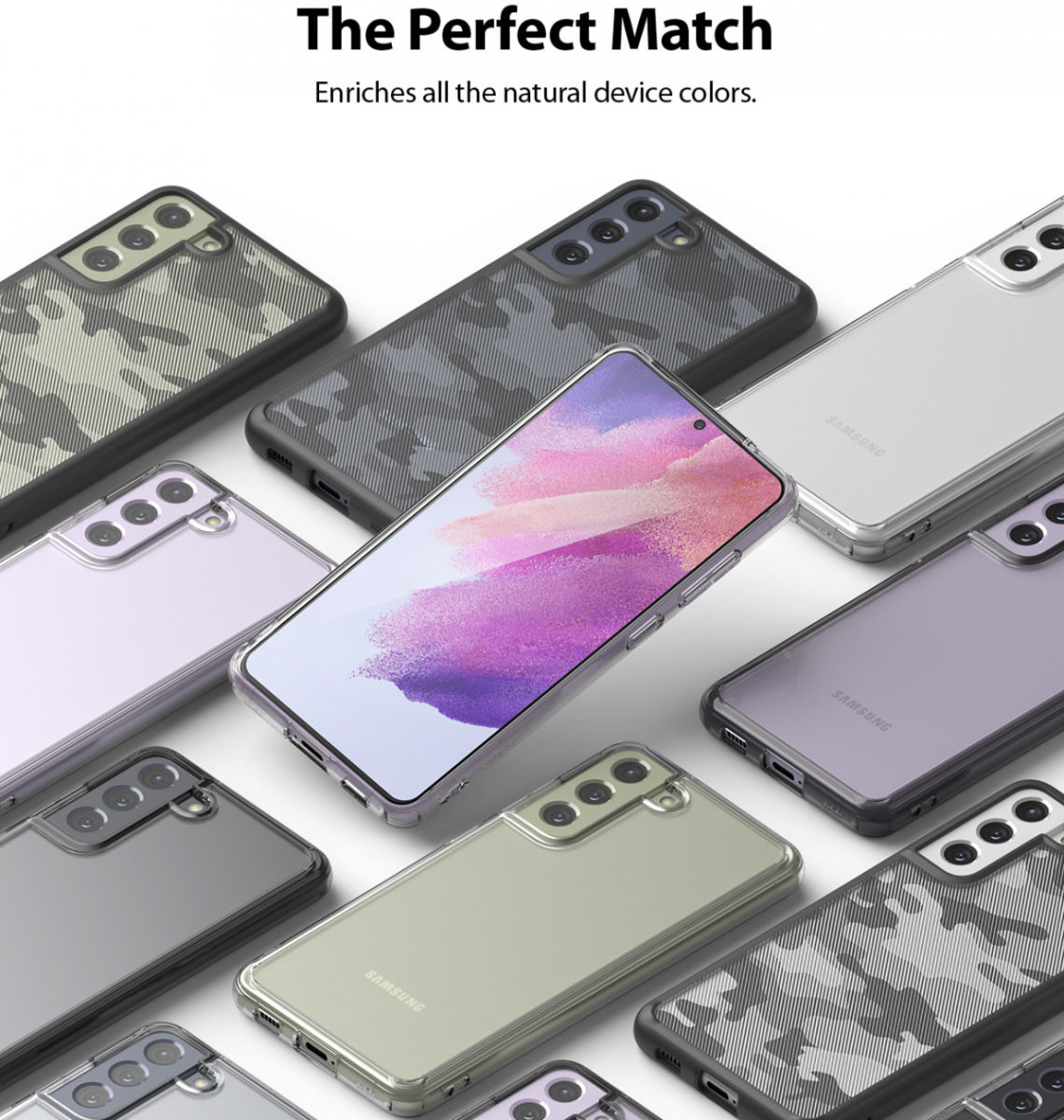 Ringke Fusion Samsung Galaxy S21 FE 5G Hoesje Transparant afbeelding 13