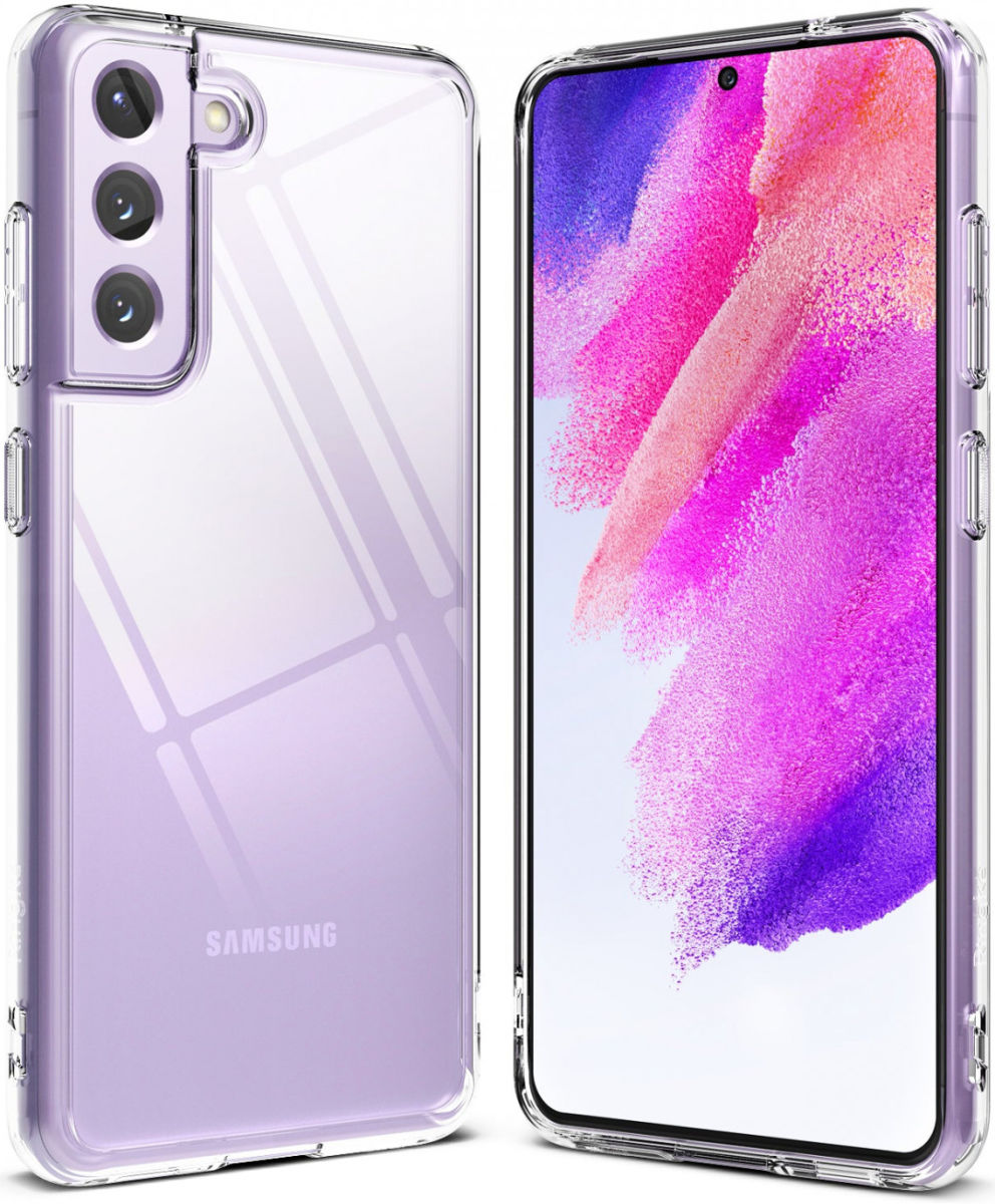 Ringke Fusion Samsung Galaxy S21 FE 5G Hoesje Transparant afbeelding 1