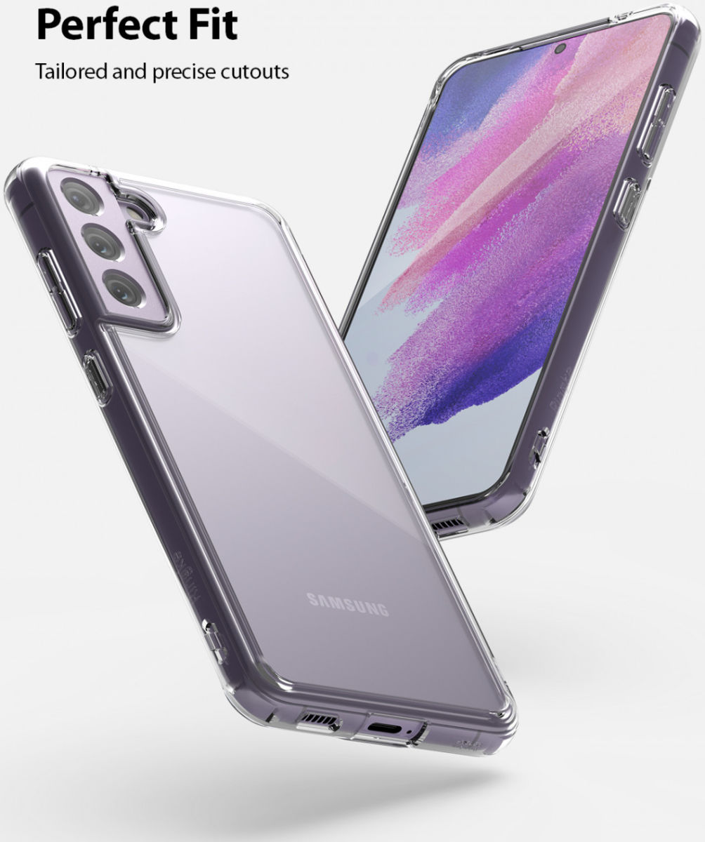 Ringke Fusion Samsung Galaxy S21 FE 5G Hoesje Transparant afbeelding 4