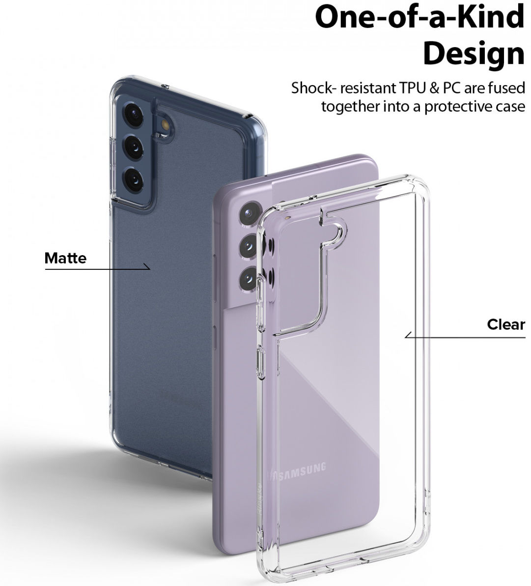 Ringke Fusion Samsung Galaxy S21 FE 5G Hoesje Transparant afbeelding 5