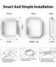 Ringke Slim Apple Watch 7 41MM Hoesje Transparant Grijs (2-Pack)