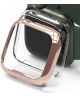 Ringke Slim Apple Watch 7/8 45MM Hoesje Transparant Roze Goud (2-Pack)