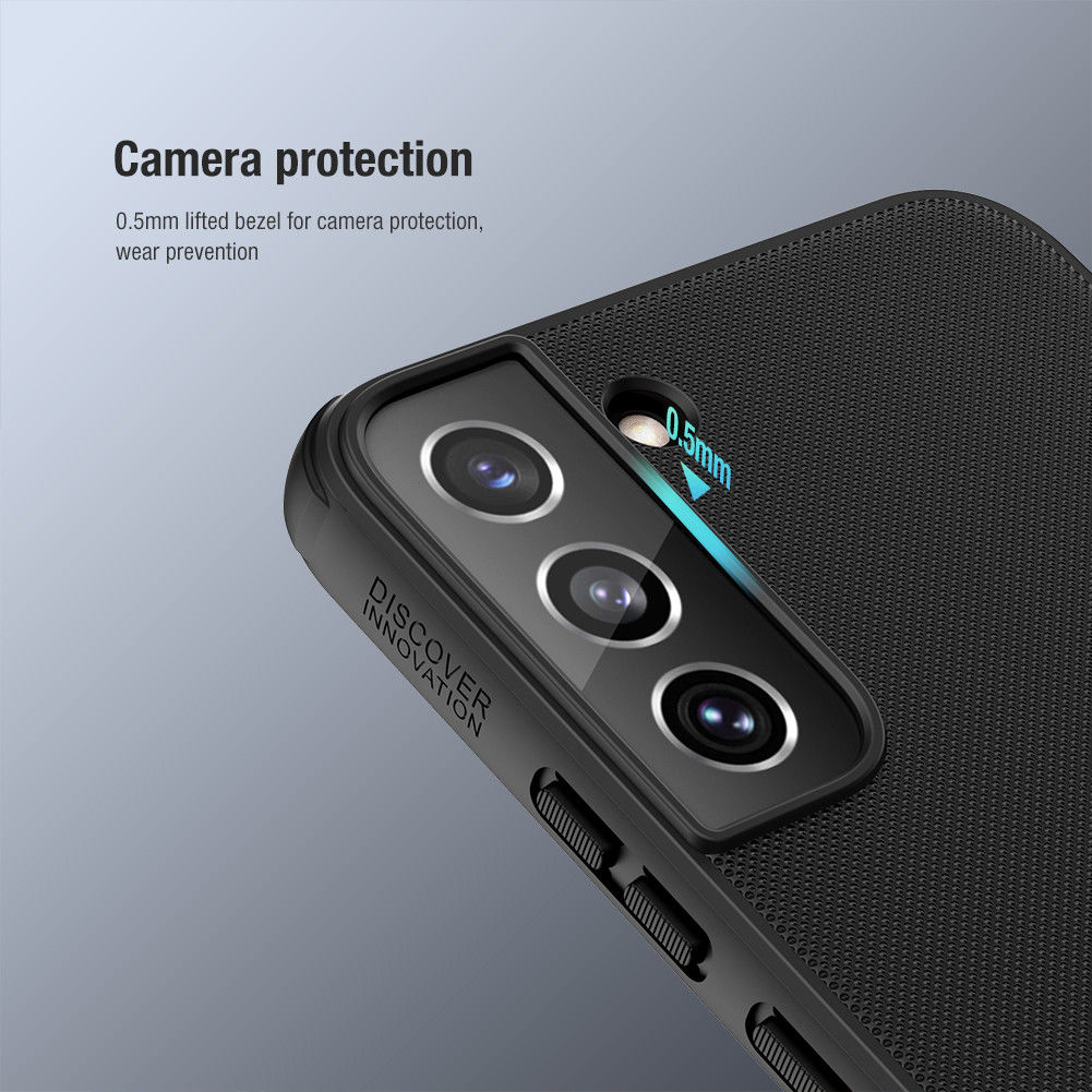 Nillkin Super Frosted Pro Shield Samsung Galaxy S22 Plus Hoesje Groen afbeelding 6