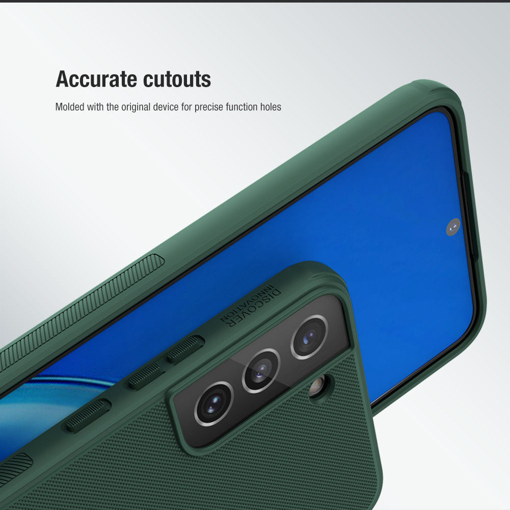 Nillkin Super Frosted Pro Shield Samsung Galaxy S22 Plus Hoesje Groen afbeelding 9