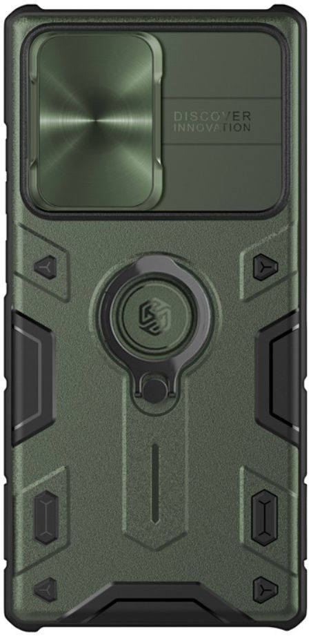 Nillkin CamShield Armor Samsung Galaxy S22 Ultra Camera Slider Groen afbeelding 1