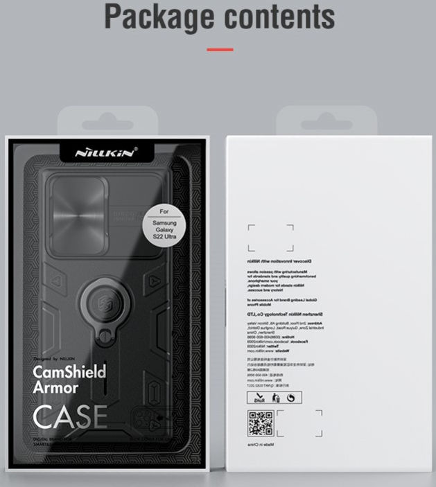 Nillkin CamShield Armor Samsung Galaxy S22 Ultra Camera Slider Groen afbeelding 15