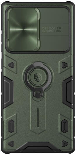 Nillkin CamShield Armor Samsung Galaxy S22 Ultra Camera Slider Groen afbeelding 1