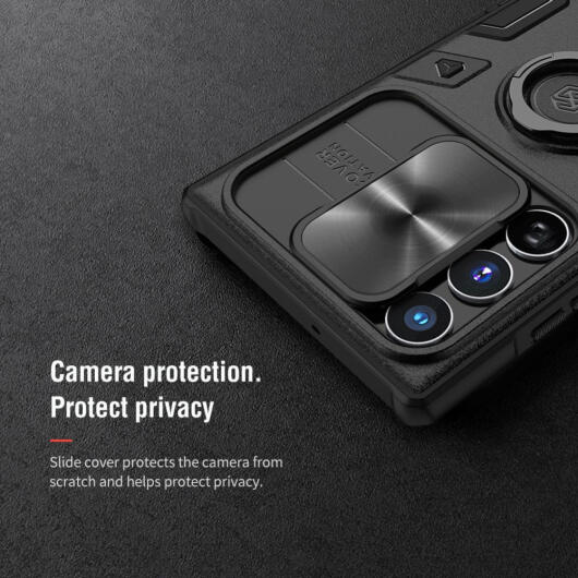 Nillkin CamShield Armor Samsung Galaxy S22 Ultra Camera Slider Groen afbeelding 7