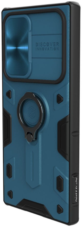 Nillkin CamShield Armor Samsung Galaxy S22 Ultra Camera Slider Blauw afbeelding 2
