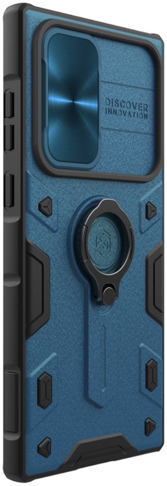 Nillkin CamShield Armor Samsung Galaxy S22 Ultra Camera Slider Blauw afbeelding 3