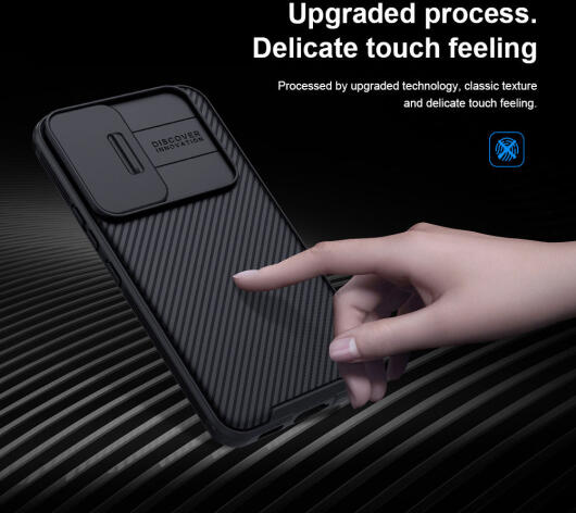 Nillkin CamShield Samsung Galaxy S22 Hoesje met Camera Slider Zwart afbeelding 10