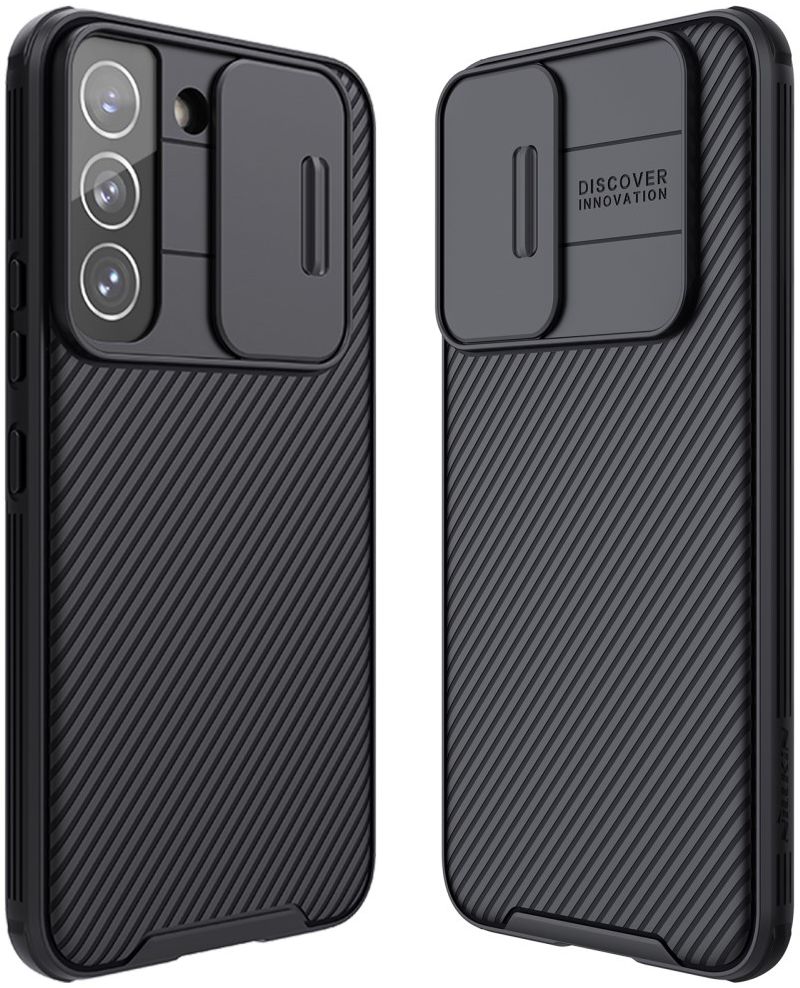 Nillkin CamShield Samsung Galaxy S22 Plus Hoesje Camera Slider Zwart afbeelding 12