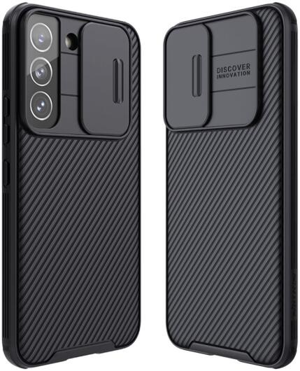Nillkin CamShield Samsung Galaxy S22 Plus Hoesje Camera Slider Zwart afbeelding 12