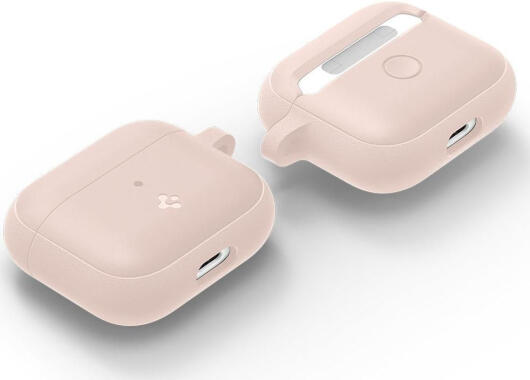 Spigen Silicone Fit Apple AirPods 3 Hoesje Siliconen Roze afbeelding 10