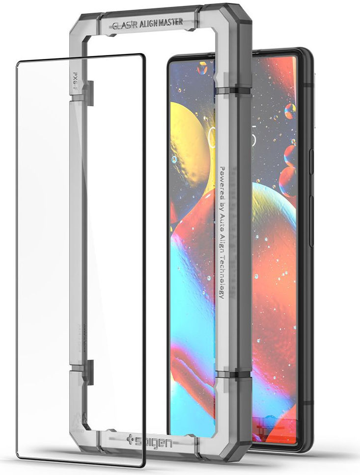 Spigen AlignMaster Google Pixel 6 Screen Protector Tempered Glass afbeelding 2