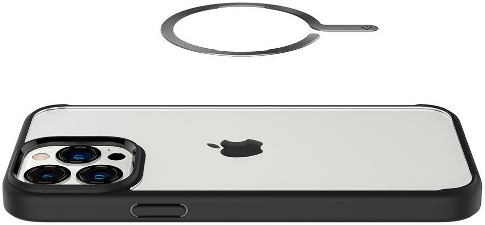 Spigen OneTap MagSafe Magneet Versterker Sticker Zwart afbeelding 11
