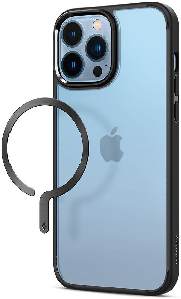 Spigen OneTap MagSafe Magneet Versterker Sticker Zwart afbeelding 2