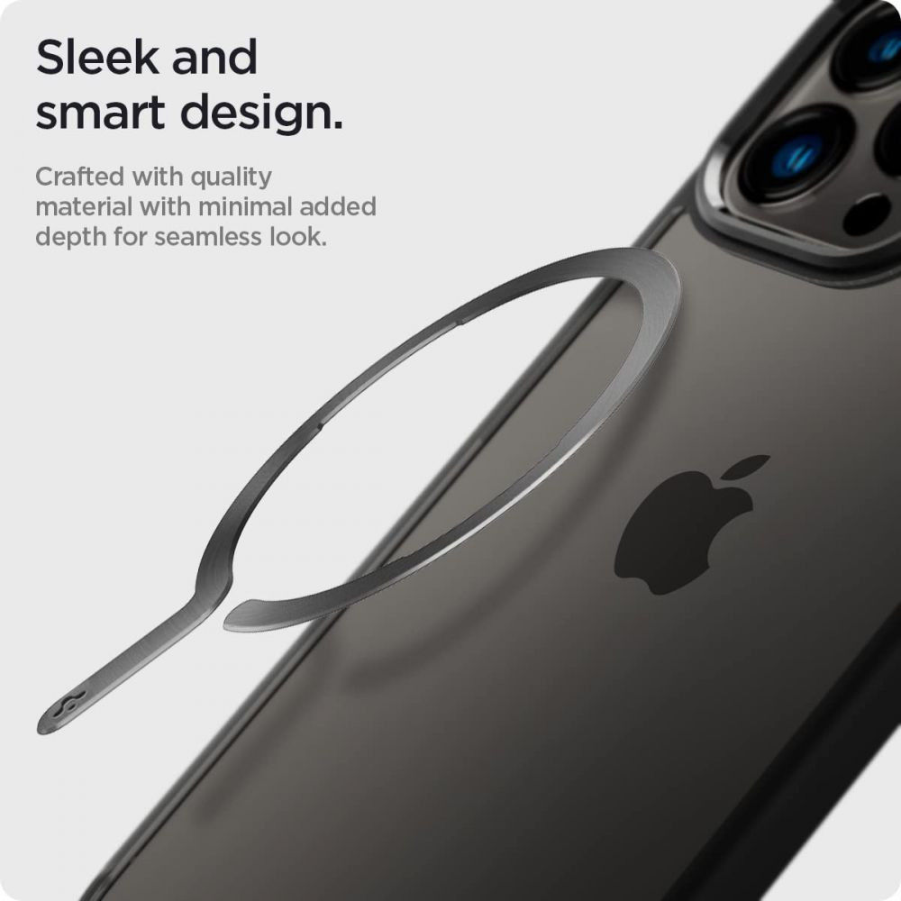Spigen OneTap MagSafe Magneet Versterker Sticker Zilver afbeelding 4