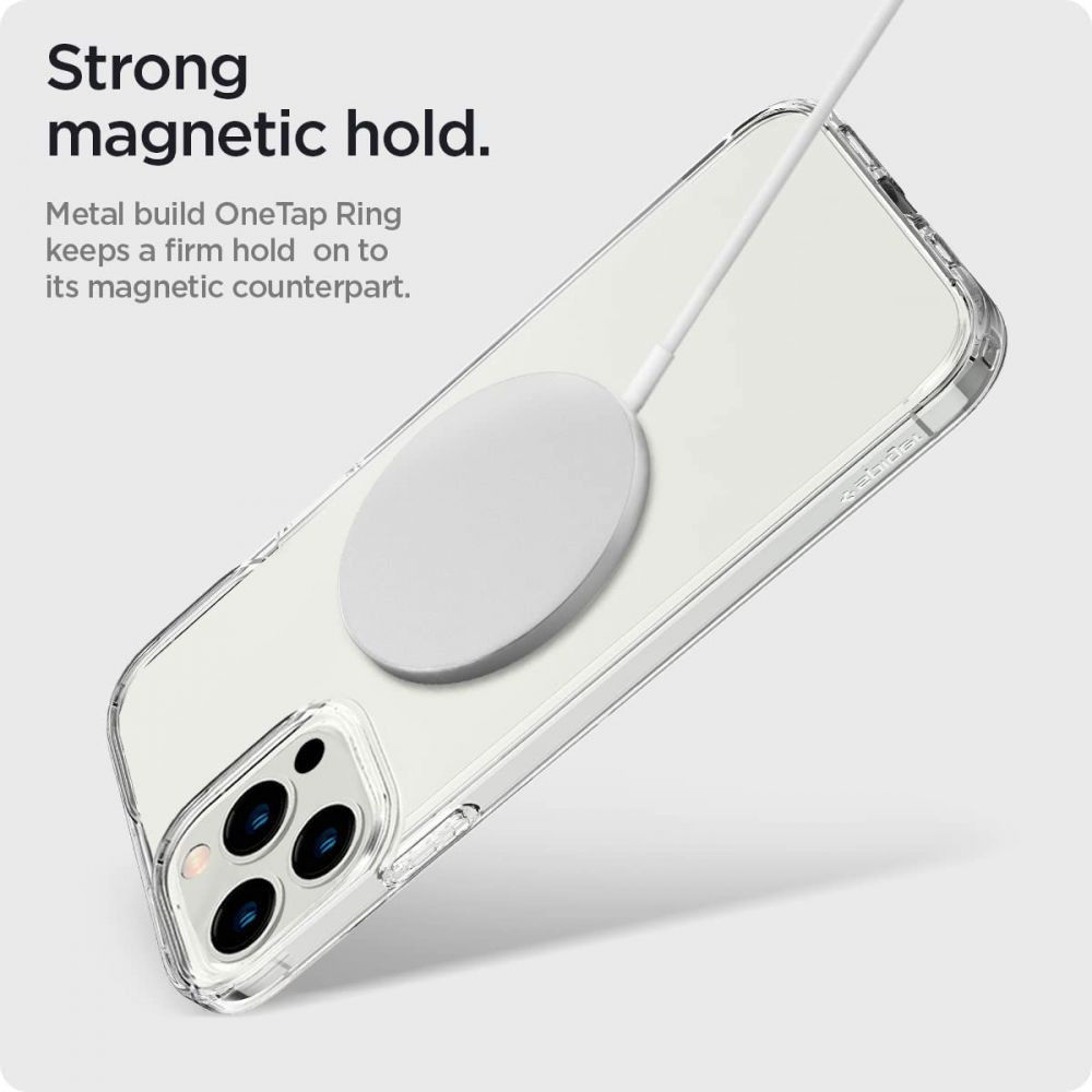 Spigen OneTap MagSafe Magneet Versterker Sticker Zilver afbeelding 8