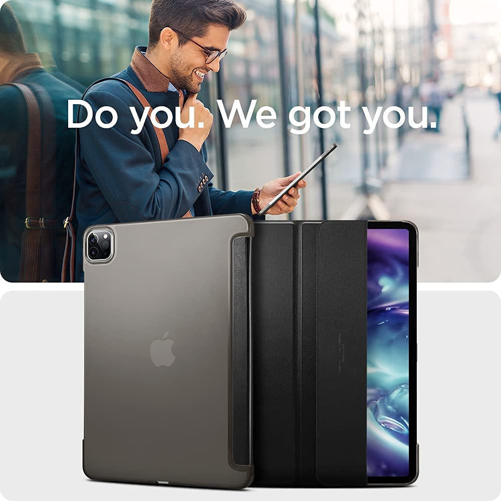 Spigen Smart Fold Apple iPad Pro 11 / Air 10.9 Hoes Book Case Zwart afbeelding 10