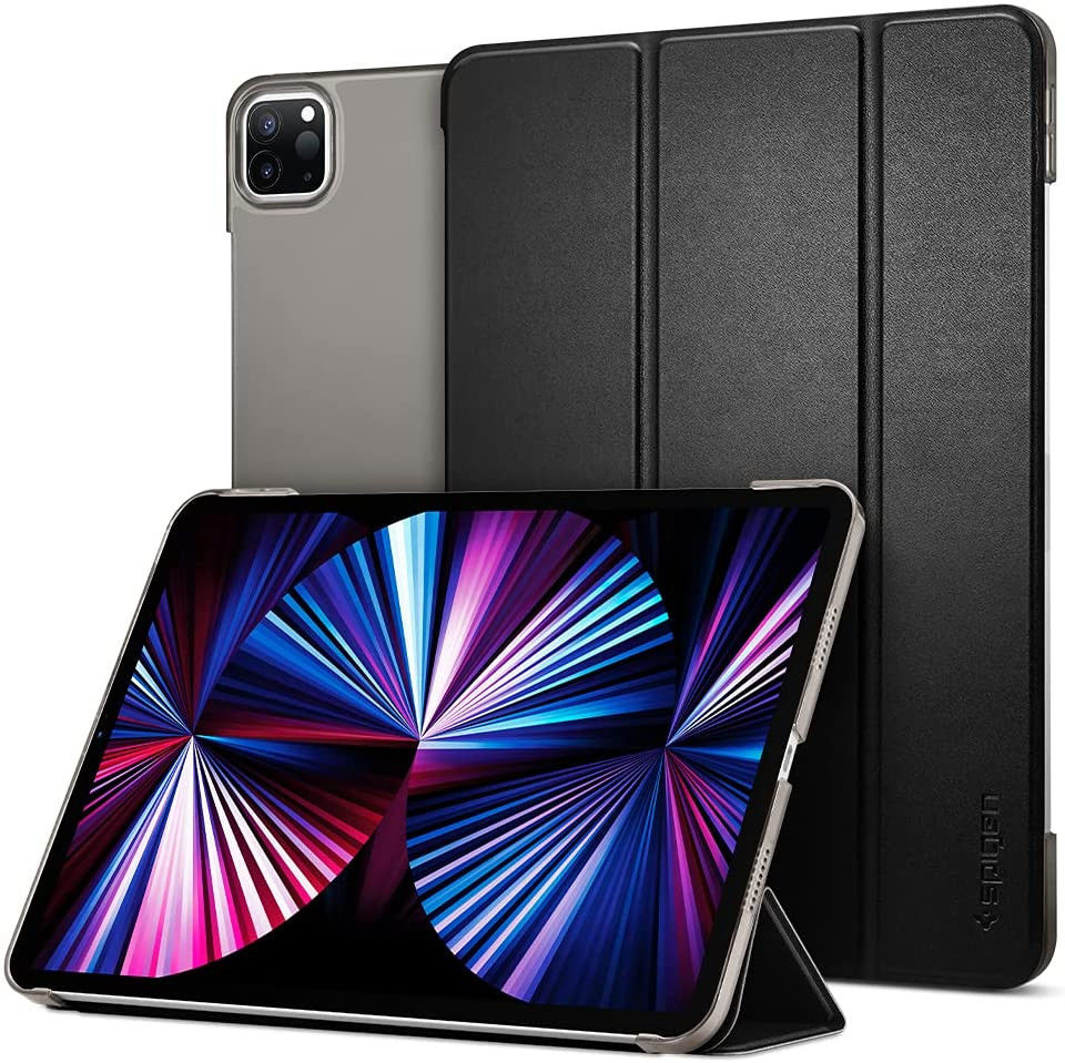 Spigen Smart Fold Apple iPad Pro 11 / Air 10.9 Hoes Book Case Zwart afbeelding 1