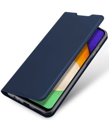 Dux Ducis Skin Pro Samsung Galaxy A13 4G Hoesje Wallet Book Case Blauw Hoesjes