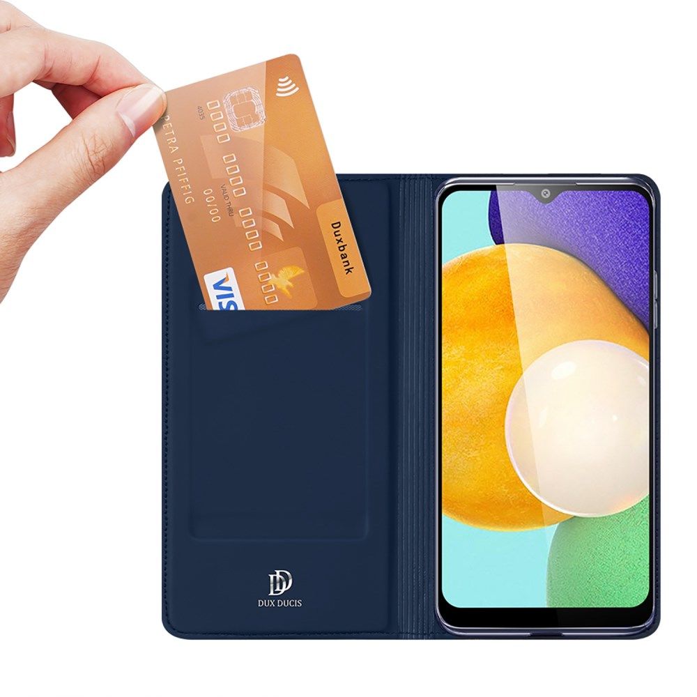 Dux Ducis Skin Pro Samsung Galaxy A13 4G Hoesje Wallet Book Case Blauw afbeelding 2