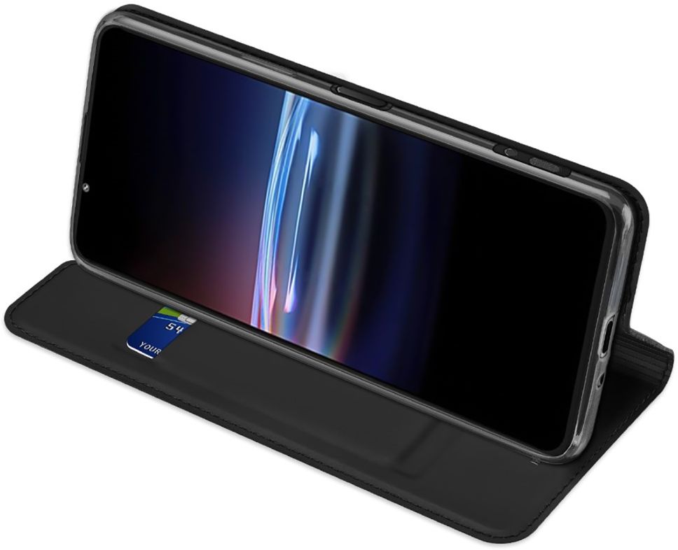 Dux Ducis Skin Pro Sony Xperia Pro-I Hoesje Wallet Book Case Zwart afbeelding 9