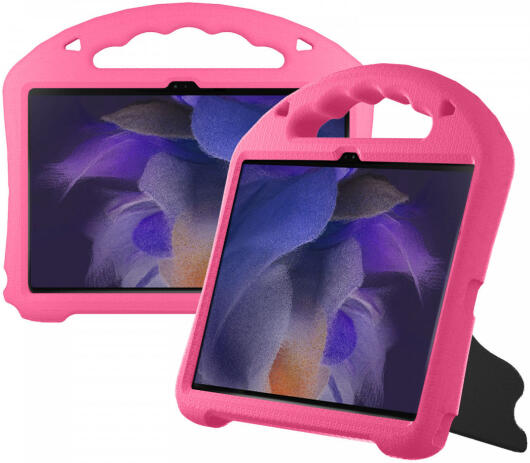 Samsung Galaxy Tab A8 Happy Tree Kinder Tablethoes Roze afbeelding 1