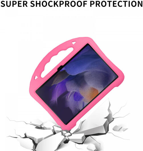 Samsung Galaxy Tab A8 Happy Tree Kinder Tablethoes Roze afbeelding 6