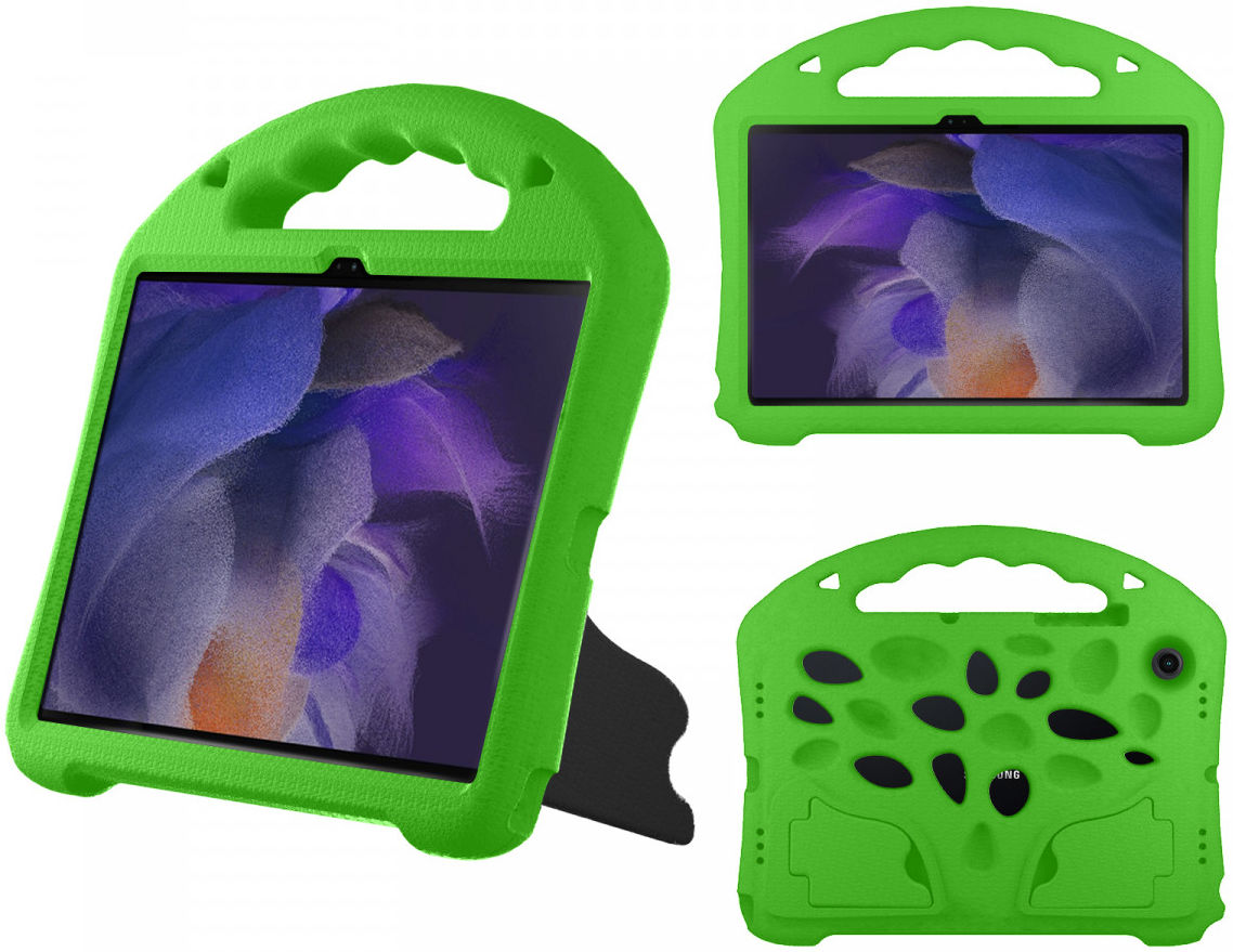 Samsung Galaxy Tab A8 Happy Tree Kinder Tablethoes Groen afbeelding 11