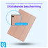 Samsung Galaxy Tab A8 Hoes Tri-Fold Book Case Roze Goud afbeelding 2