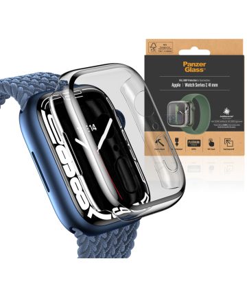 PanzerGlass Full Body - Apple Watch Series 7/8/9 41MM Hoesje - Transparant Cases