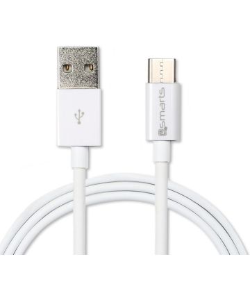 4Smarts USB-C kabel 1,25 meter Wit Kabels