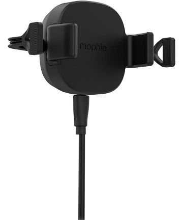Mophie Telefoonhouder Auto / Draadloze Oplader met Adapter 10W Zwart Houders