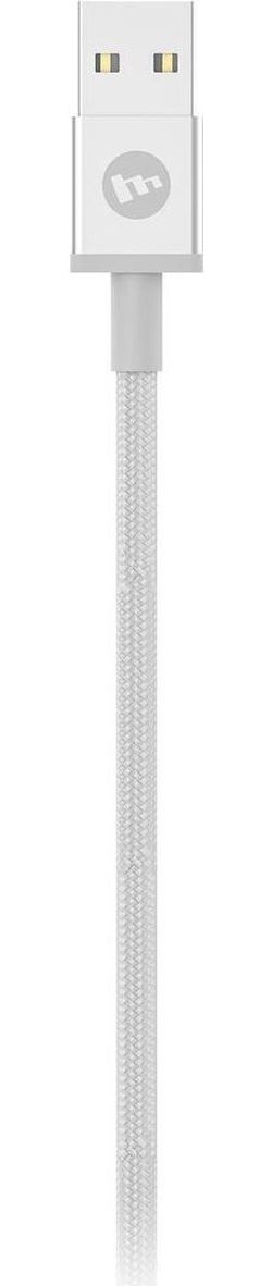 Mophie USB-A naar Lightning Kabel MFi 9CM Wit afbeelding 3