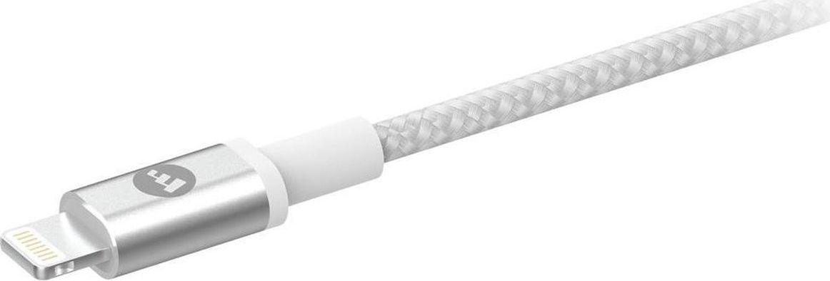 Mophie USB-A naar Lightning Kabel MFi 9CM Wit afbeelding 4